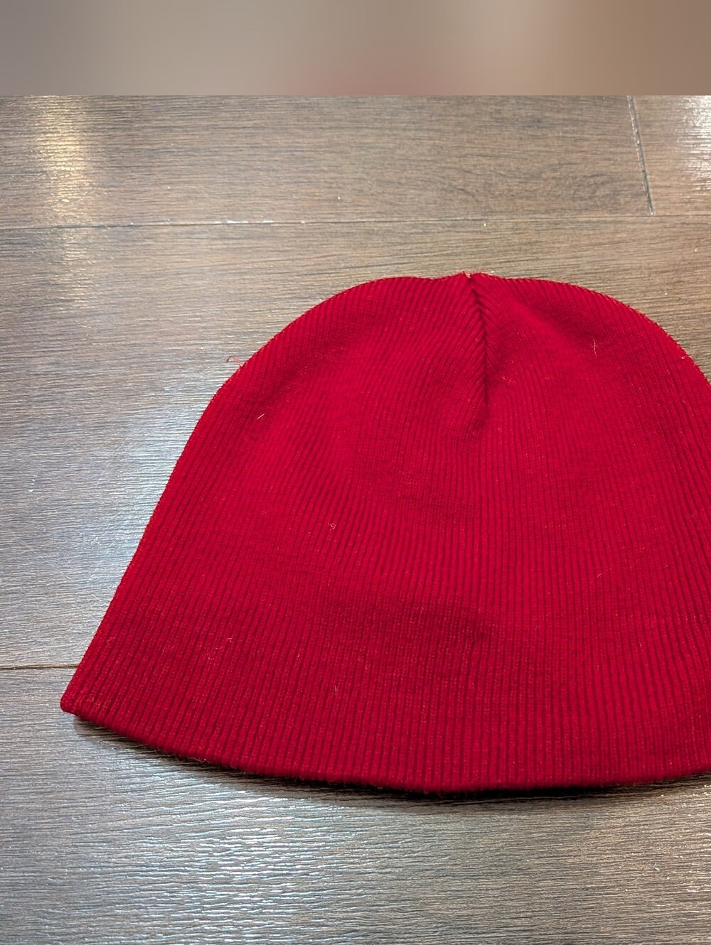 Red beanie